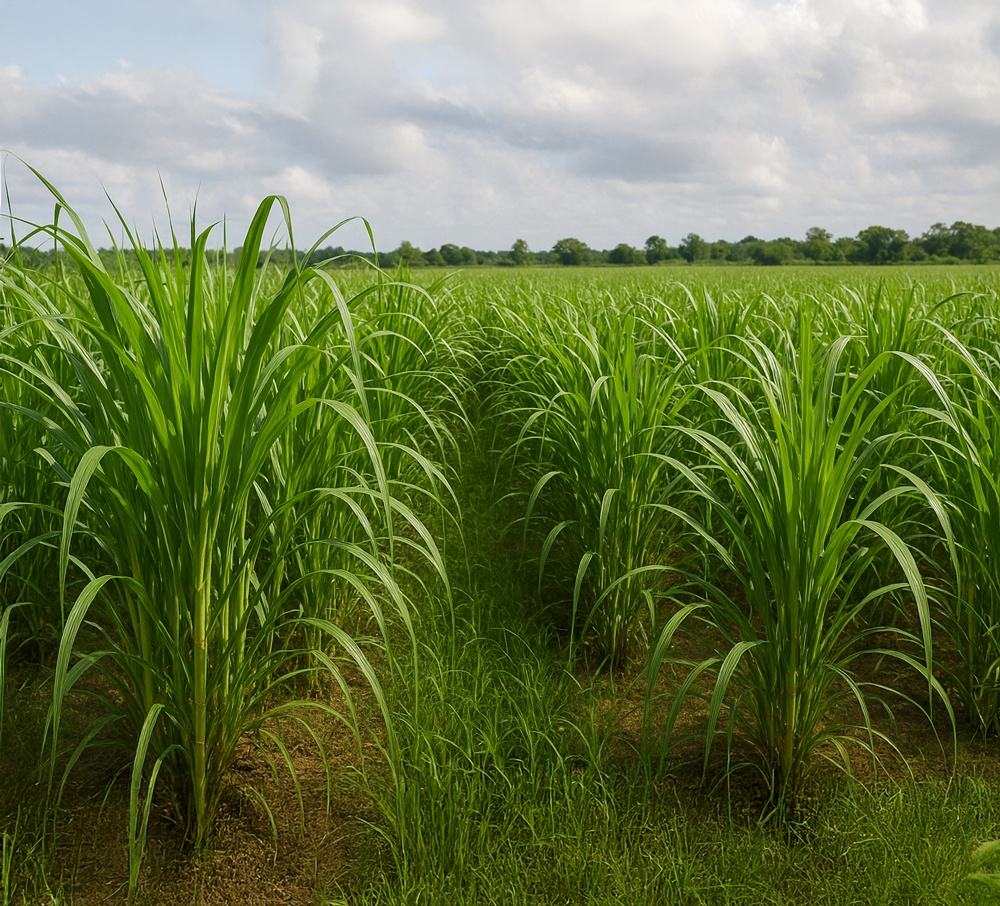 Super Napier grass field